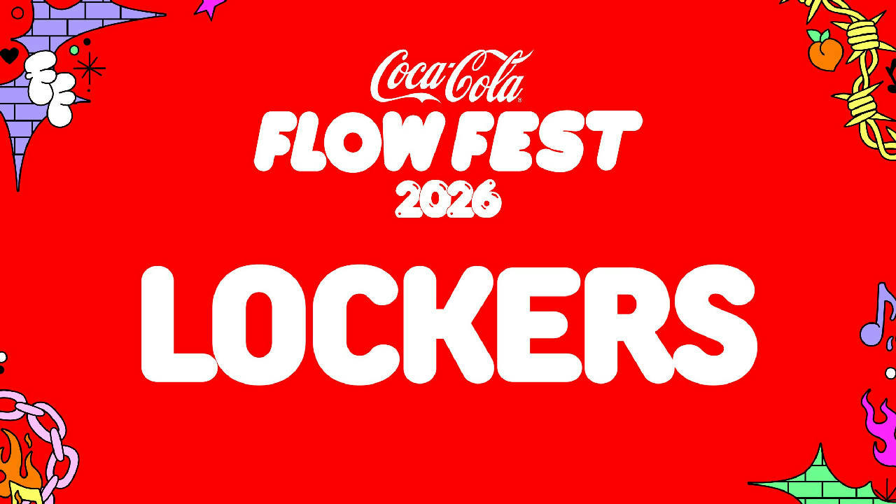 Locker Individual Coca Cola Flow Fest 2026 in México